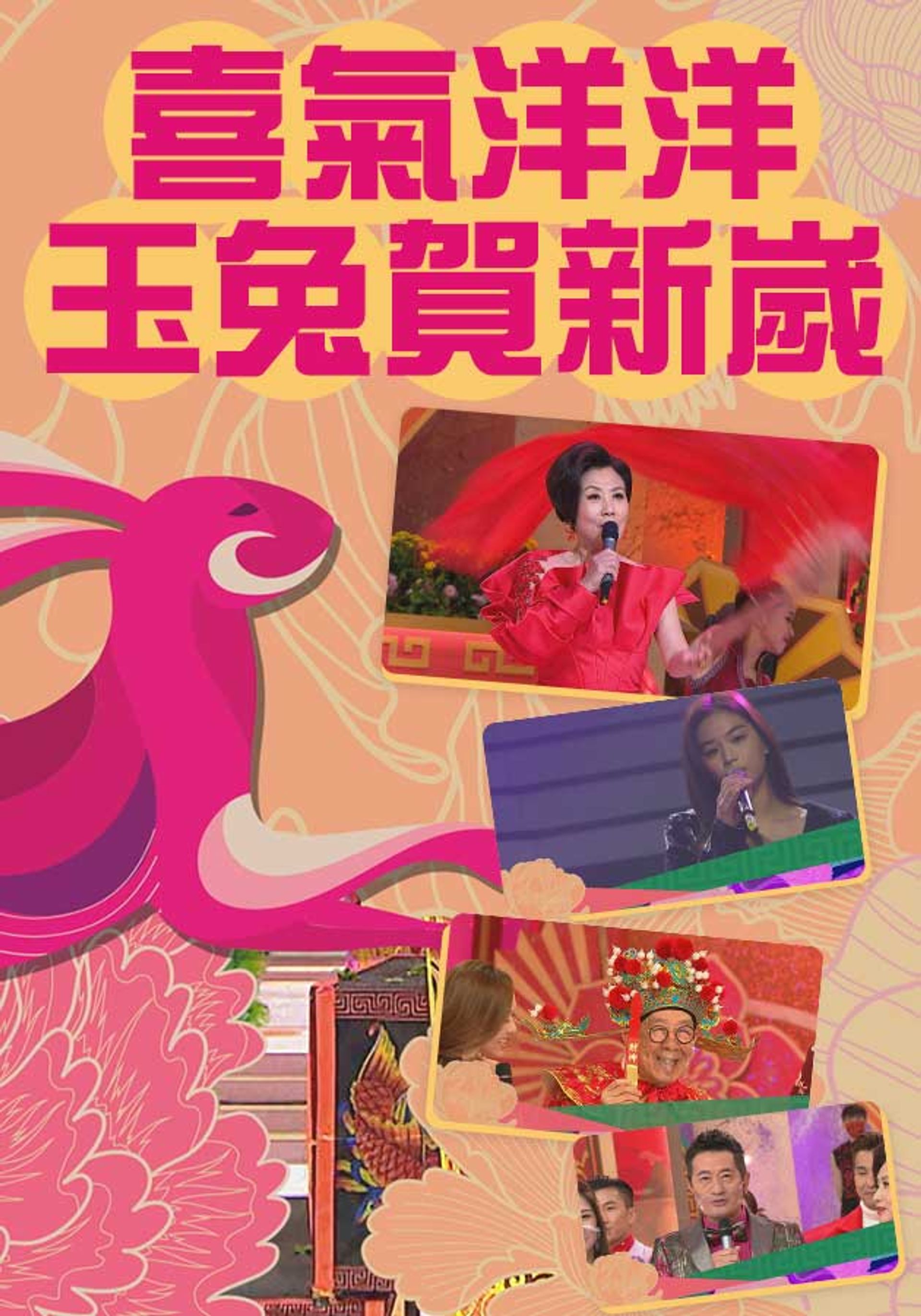 喜氣洋洋玉兔賀新歲